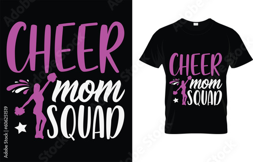 Cheer Mom Squad T-Shirt