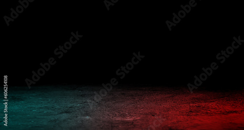 Foto Black Background Floor Dramatic Product Scene Concrete Texture