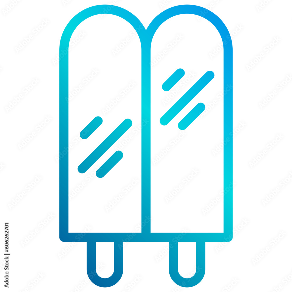 Icecream_1 gradient line icon Icecream_1 gradient line icon