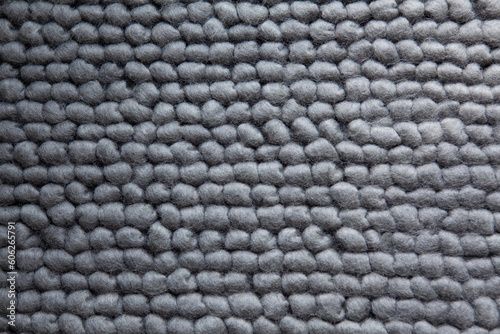Tufted grey-blue New Zealand wool carpet