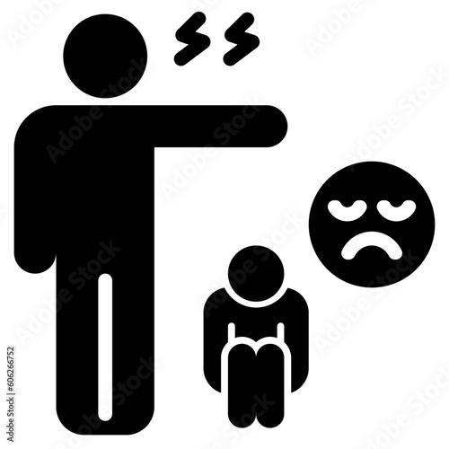 expel glyph style icon