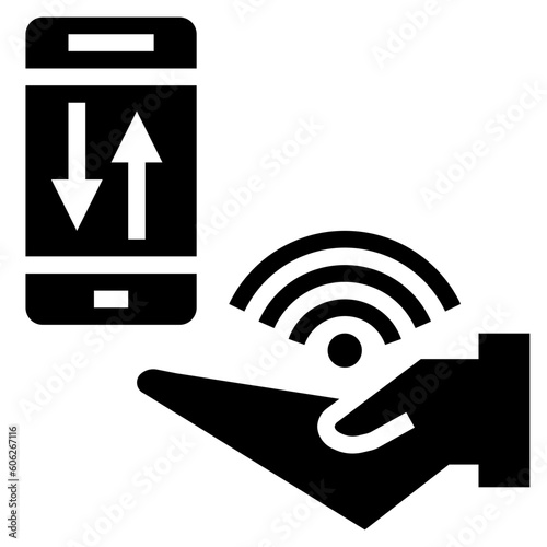 hotspot glyph style icon