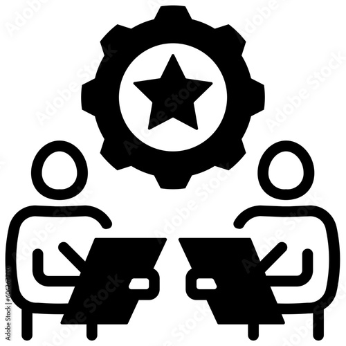 project glyph style icon