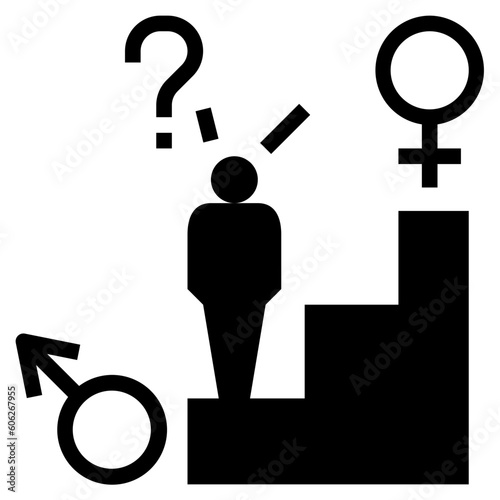sex glyph style icon