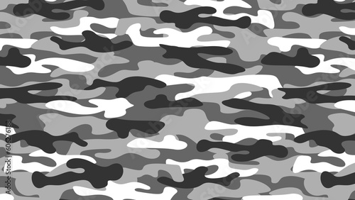 Vector snow camo pattern seamless camoflage repeatable texture