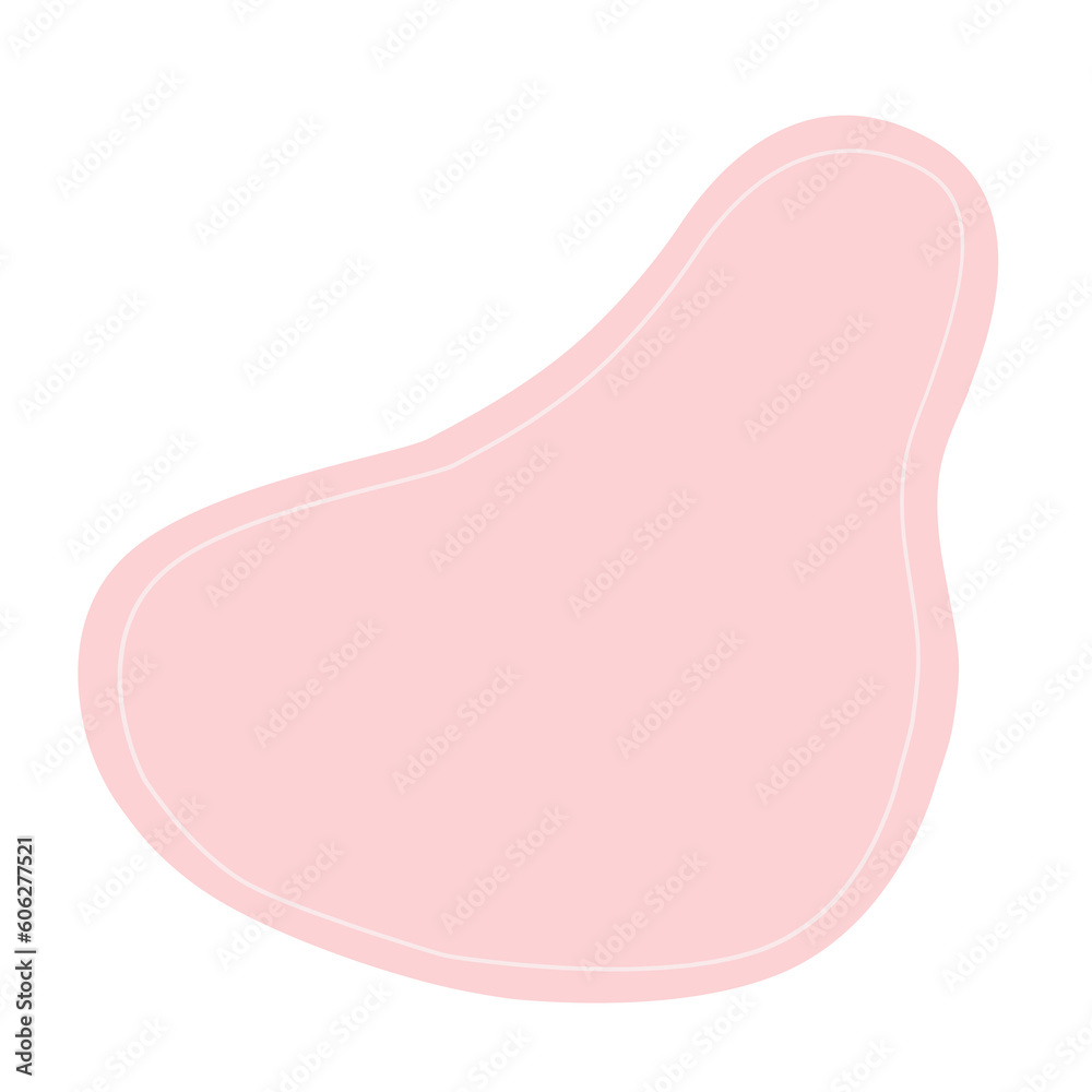 Pink blob.