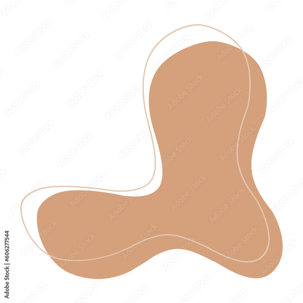 Brown blob. Brown blob.