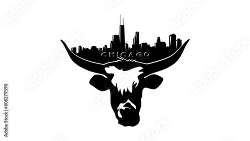 chicago skyline silhouette