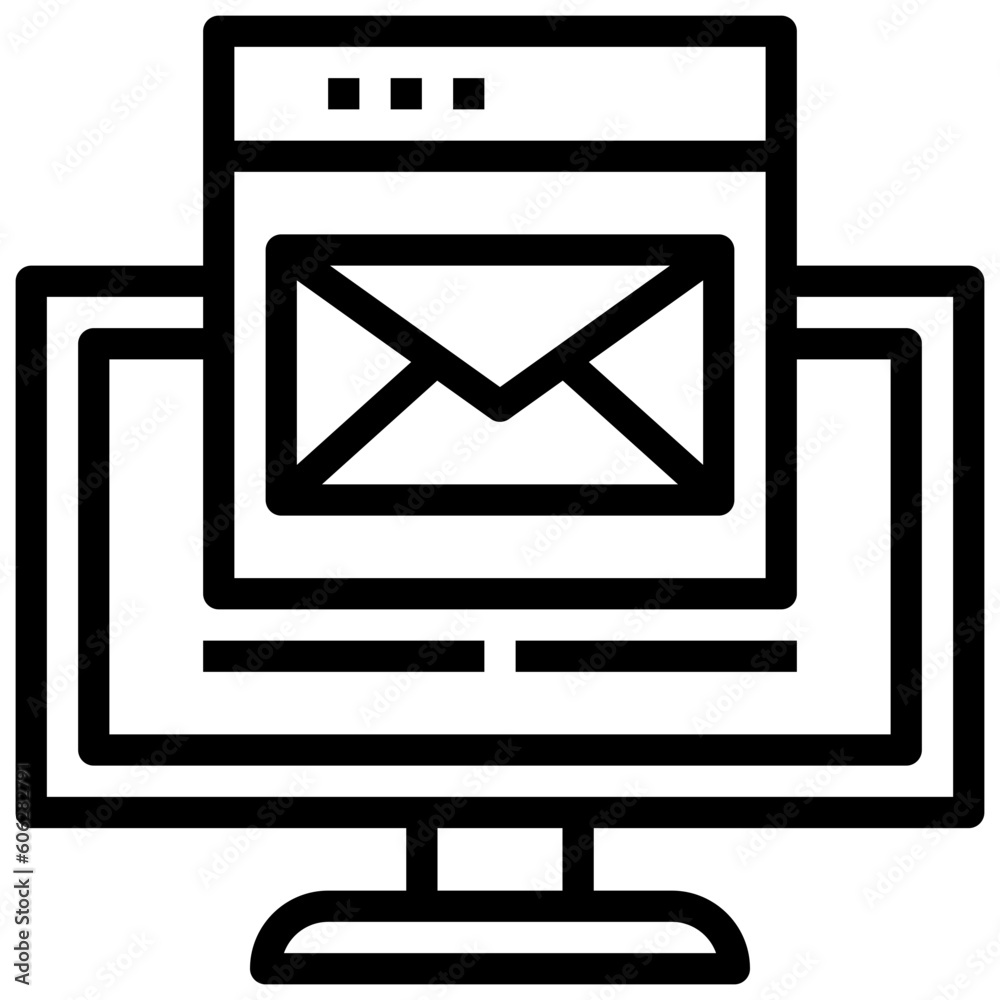 mail line icon,linear,outline,graphic,illustration mail line icon,linear,outline,graphic,illustration