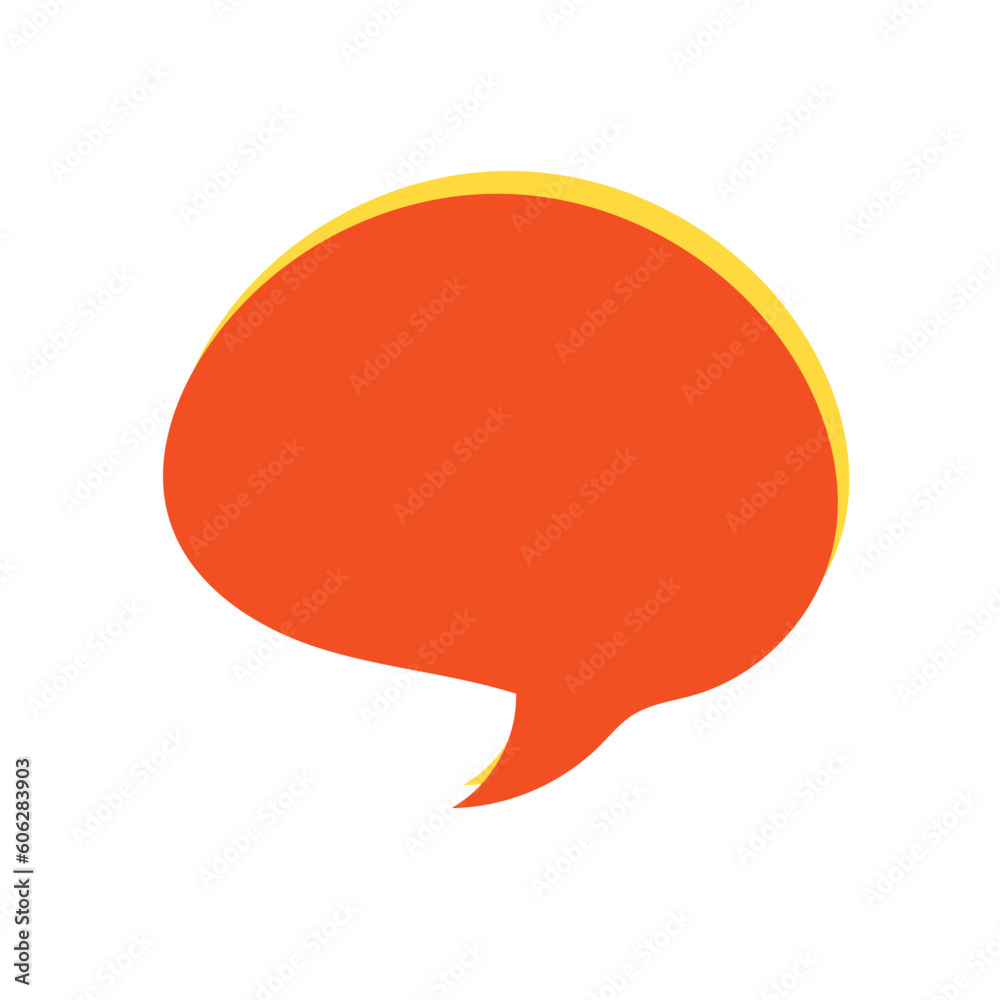 Speech bubble Hand drawn vector shape. Chat bubble element. Speech bubble Hand drawn vector shape. Chat bubble element.