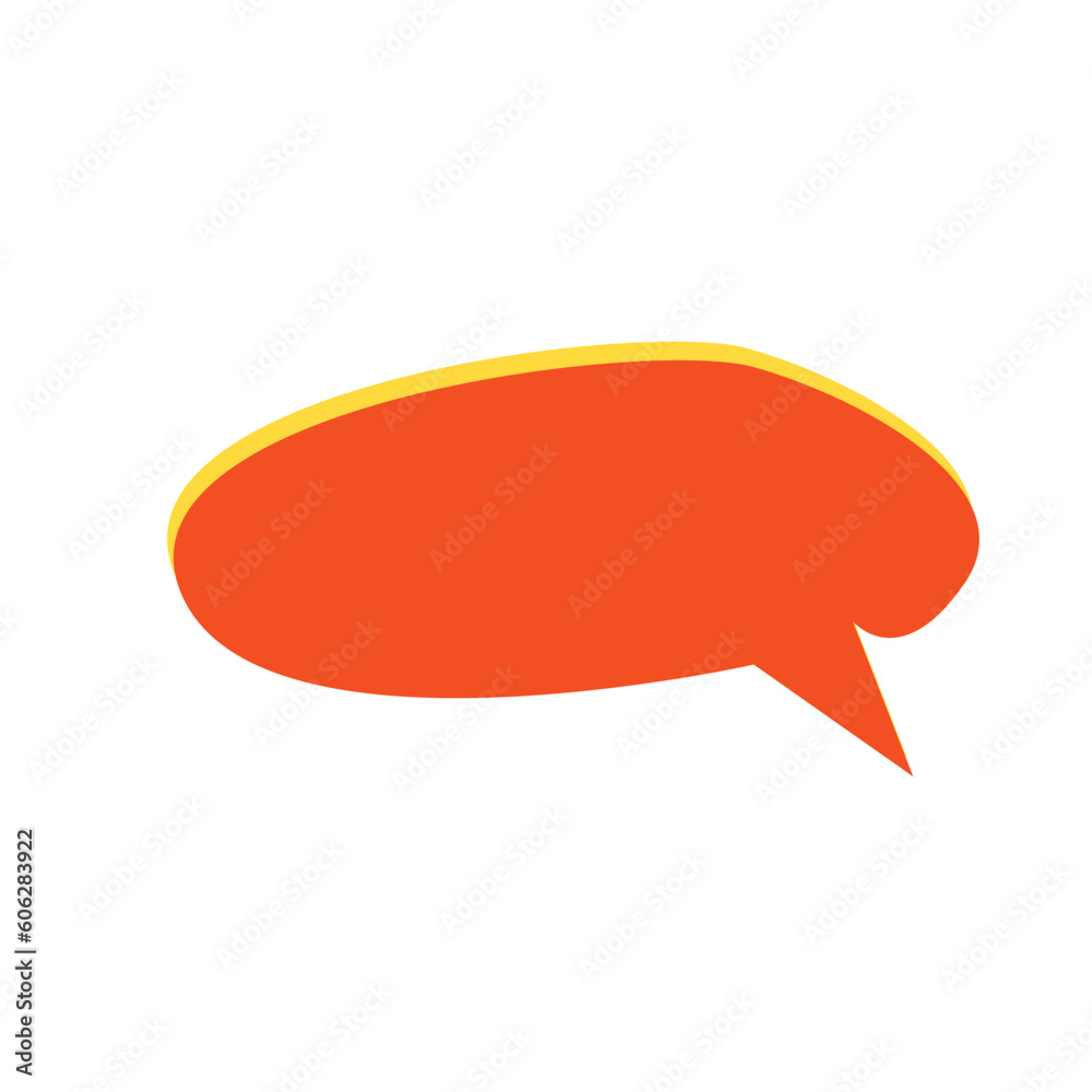 Speech bubble Hand drawn vector shape. Chat bubble element. Speech bubble Hand drawn vector shape. Chat bubble element.