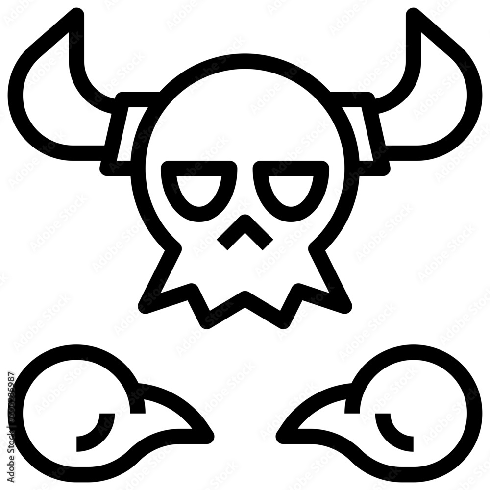Skull line icon,linear,outline,graphic,illustration Skull line icon,linear,outline,graphic,illustration
