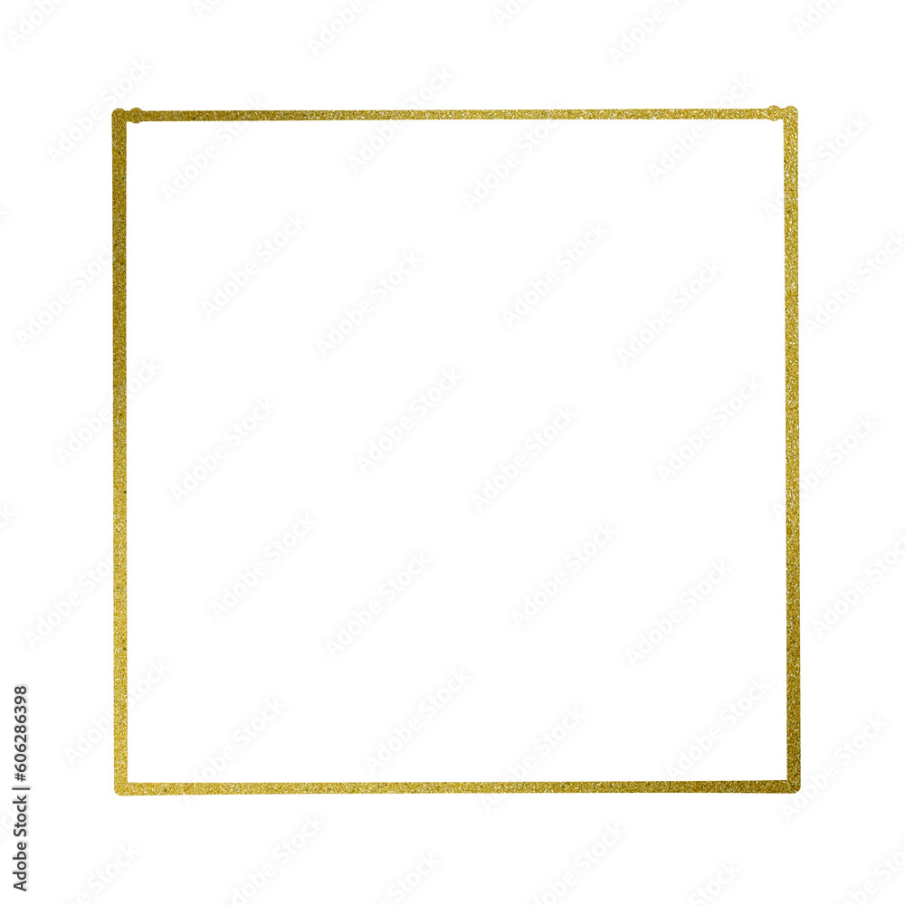 Gold square frame element with line border png.
Gold square frame element with line border png.