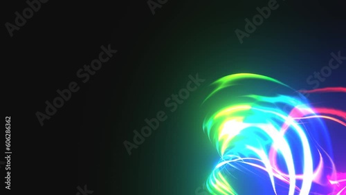 Lichtschweif, Lighttrails, Glasfaser FTTH Highspeed Internet DSL VPN-Tunnel, Daten Sicherheit, Security, Multimedia, 4K, UHD, AI, KI, lila, blau, violett, regenbogen photo