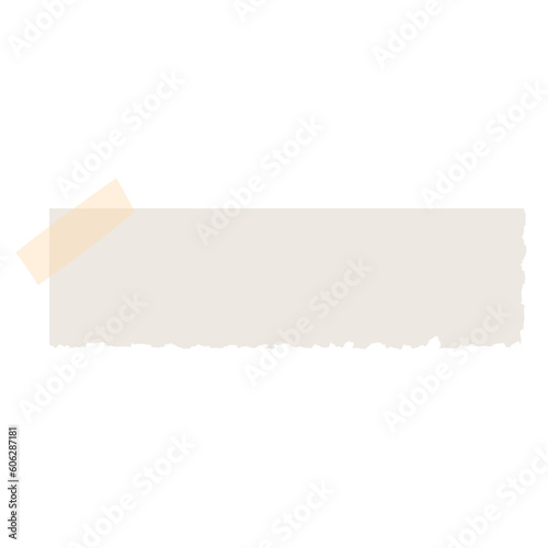 Different sticky notes with colored masking tape isolated on background , illustration 