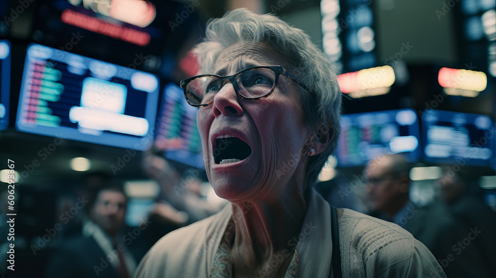 the woman lost all her money. Generative AI the woman lost all her money. Generative AI