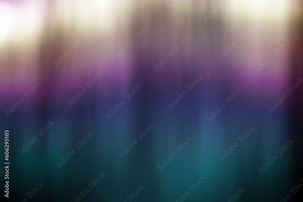 Burning blue metal, gradient abstract background