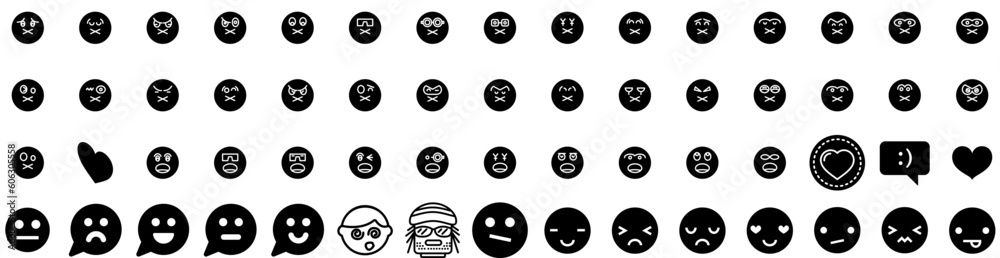 Set Of Feeling Icons Isolated Silhouette Solid Icon With Happy, Person, People, Concept, Smile, Emotion, Feeling Infographic Simple Vector Illustration Logo Set Of Feeling Icons Isolated Silhouette Solid Icon With Happy, Person, People, Concept, Smile, Emotion, Feeling Infographic Simple Vector Illustration Logo