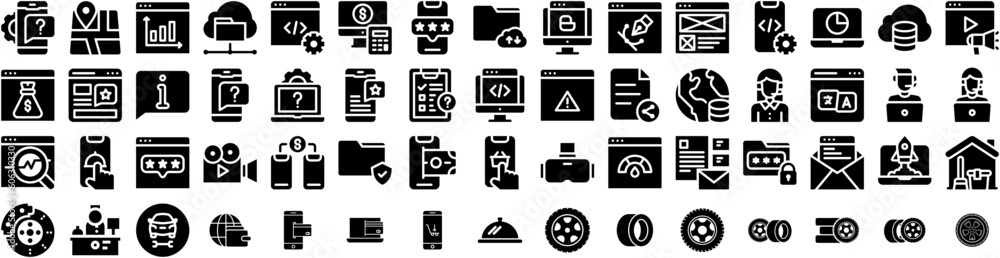 Set Of Service Icons Isolated Silhouette Solid Icon With Customer, Business, Person, Office, Service, Call, Support Infographic Simple Vector Illustration Logo Set Of Service Icons Isolated Silhouette Solid Icon With Customer, Business, Person, Office, Service, Call, Support Infographic Simple Vector Illustration Logo