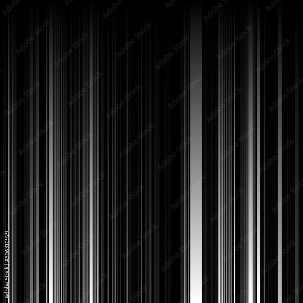 Obraz premium black and white striped background