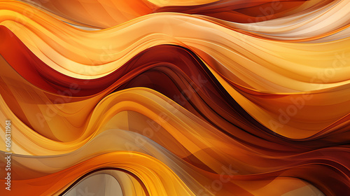 Abstract portrayal of energetic waves background. generative AI