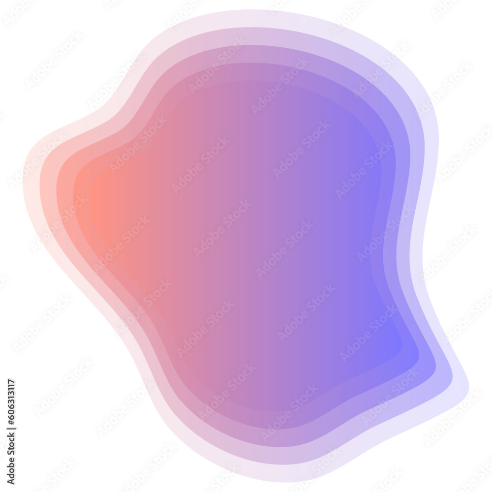 Blur Gradient Peach Purple Irregular Freeform Organic Shape Blur Gradient Peach Purple Irregular Freeform Organic Shape