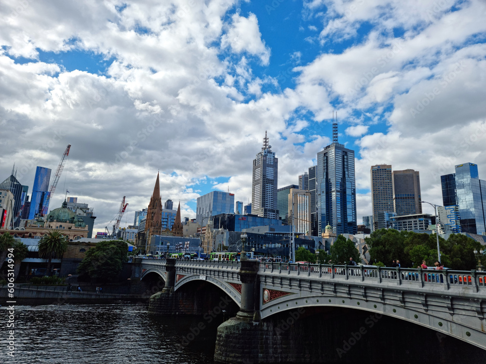 Melbourne Majesty: Captivating Skyline of a Vibrant Cit