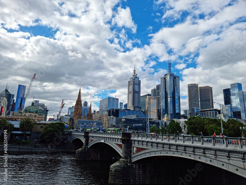 Melbourne Majesty: Captivating Skyline of a Vibrant Cit © C.HoOmiPhotography
