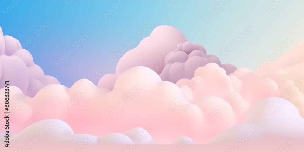 Patel cloud background created using generative AI tools