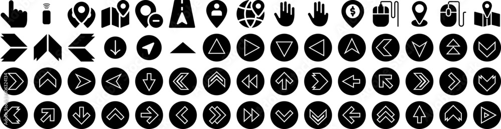 Set Of Pointer Icons Isolated Silhouette Solid Icon With Sign, Pointer, Web, Illustration, Icon, Vector, Symbol Infographic Simple Vector Illustration Logo Set Of Pointer Icons Isolated Silhouette Solid Icon With Sign, Pointer, Web, Illustration, Icon, Vector, Symbol Infographic Simple Vector Illustration Logo