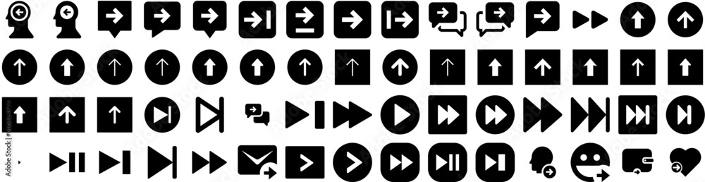 Set Of Forward Icons Isolated Silhouette Solid Icon With Vector, Forward, Illustration, Arrow, Web, Design, Concept Infographic Simple Vector Illustration Logo Set Of Forward Icons Isolated Silhouette Solid Icon With Vector, Forward, Illustration, Arrow, Web, Design, Concept Infographic Simple Vector Illustration Logo