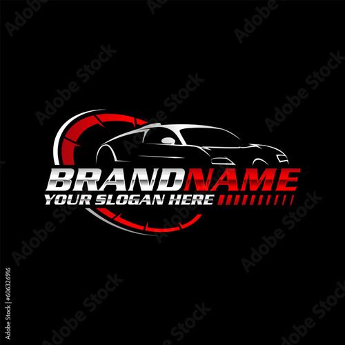 speed RPM logo design vector inspirations