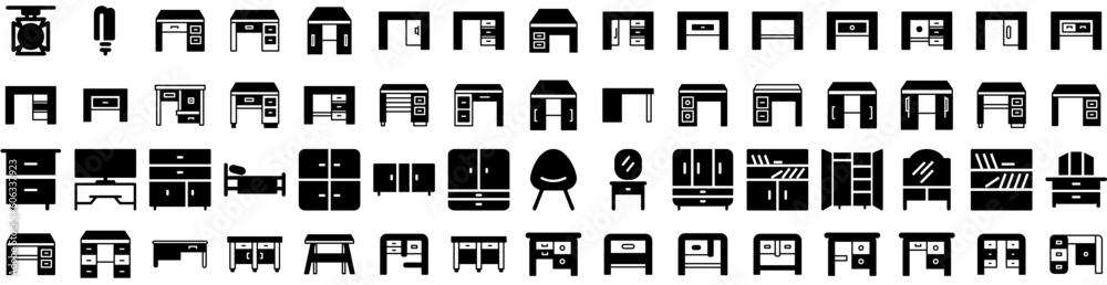 Set Of Furniture Icons Isolated Silhouette Solid Icon With Room, Interior, Furniture, Table, Living, Home, Design Infographic Simple Vector Illustration Logo Set Of Furniture Icons Isolated Silhouette Solid Icon With Room, Interior, Furniture, Table, Living, Home, Design Infographic Simple Vector Illustration Logo