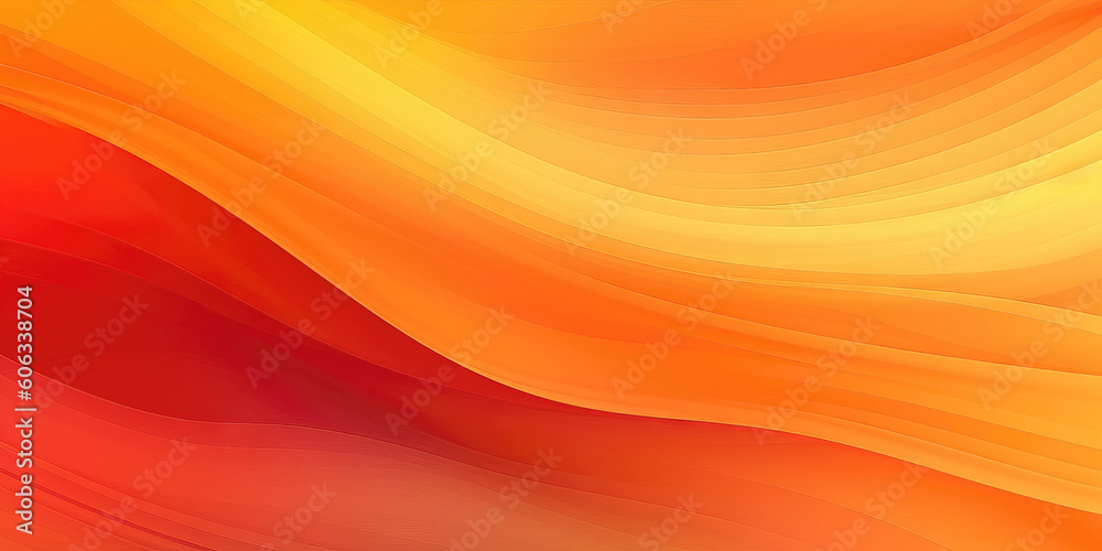 abstract background with smooth lines in orange and yellow colors abstract background with smooth lines in orange and yellow colors