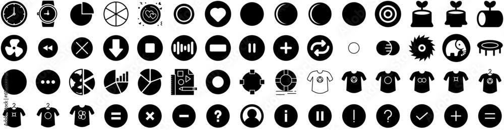 Set Of Circle Icons Isolated Silhouette Solid Icon With Vector, Set, Abstract, Round, Circle, Background, Design Infographic Simple Vector Illustration Logo Set Of Circle Icons Isolated Silhouette Solid Icon With Vector, Set, Abstract, Round, Circle, Background, Design Infographic Simple Vector Illustration Logo