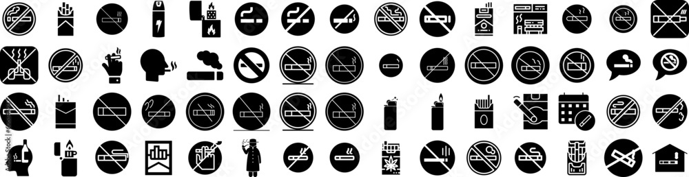 Set Of Smoking Icons Isolated Silhouette Solid Icon With Air, Effect, Smoke, Steam, Abstract, Mist, Fog Infographic Simple Vector Illustration Logo Set Of Smoking Icons Isolated Silhouette Solid Icon With Air, Effect, Smoke, Steam, Abstract, Mist, Fog Infographic Simple Vector Illustration Logo
