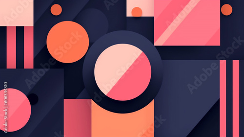 Modern minimalist design with bold lines. Generative IA