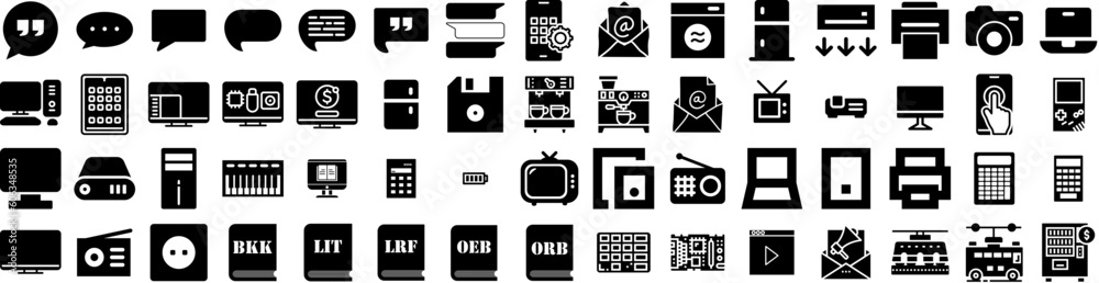 Set Of Electronic Icons Isolated Silhouette Solid Icon With Electronic, Device, Computer, Equipment, Appliance, Digital, Technology Infographic Simple Vector Illustration Logo Set Of Electronic Icons Isolated Silhouette Solid Icon With Electronic, Device, Computer, Equipment, Appliance, Digital, Technology Infographic Simple Vector Illustration Logo