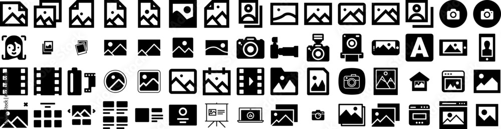 Set Of Image Icons Isolated Silhouette Solid Icon With Photo, Image, Web, Picture, Design, Vector, Frame Infographic Simple Vector Illustration Logo Set Of Image Icons Isolated Silhouette Solid Icon With Photo, Image, Web, Picture, Design, Vector, Frame Infographic Simple Vector Illustration Logo