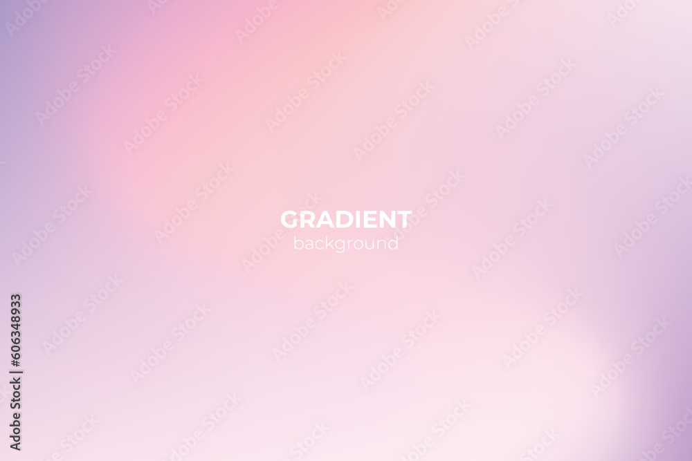 Abstract blurred gradient colorful background