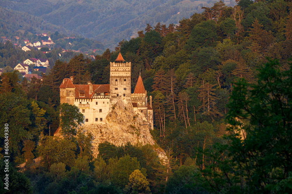 The Bran Castle of Dracula in Romania	