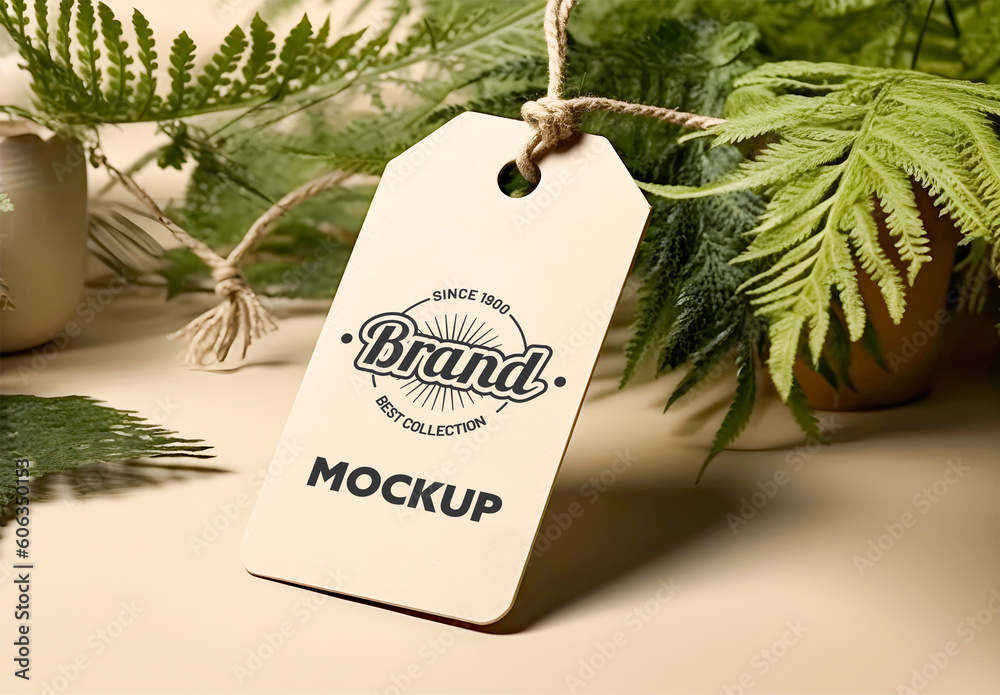 Product Label Mockup Stock Template | Adobe Stock
