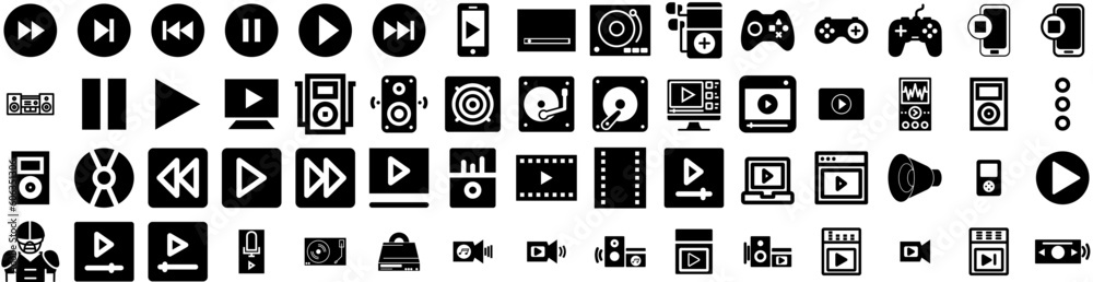 Set Of Player Icons Isolated Silhouette Solid Icon With Soccer, Man, Football, Player, Play, Sport, Action Infographic Simple Vector Illustration Logo Set Of Player Icons Isolated Silhouette Solid Icon With Soccer, Man, Football, Player, Play, Sport, Action Infographic Simple Vector Illustration Logo