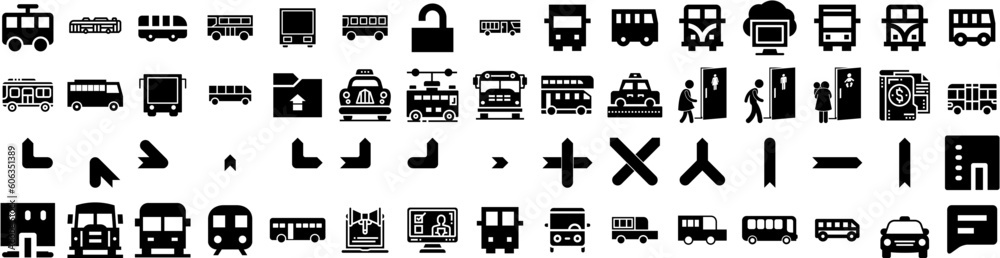 Set Of Public Icons Isolated Silhouette Solid Icon With Communication, Event, Public, Business, Presentation, Corporate, People Infographic Simple Vector Illustration Logo Set Of Public Icons Isolated Silhouette Solid Icon With Communication, Event, Public, Business, Presentation, Corporate, People Infographic Simple Vector Illustration Logo