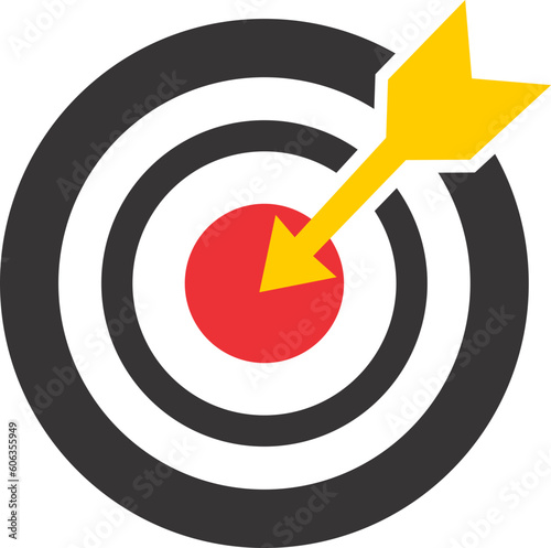 target with arrow Transparent 