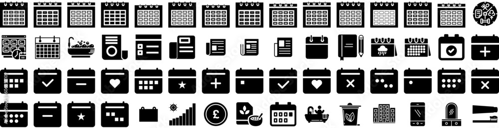 Set Of Daily Icons Isolated Silhouette Solid Icon With Day, Daily, Vector, Schedule, Life, Sleep, Routine Infographic Simple Vector Illustration Logo Set Of Daily Icons Isolated Silhouette Solid Icon With Day, Daily, Vector, Schedule, Life, Sleep, Routine Infographic Simple Vector Illustration Logo