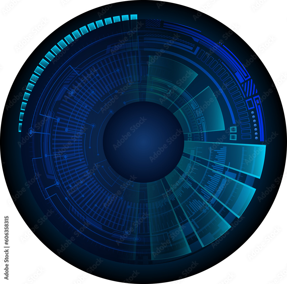 eye cyber circuit future technology concept background eye cyber circuit future technology concept background