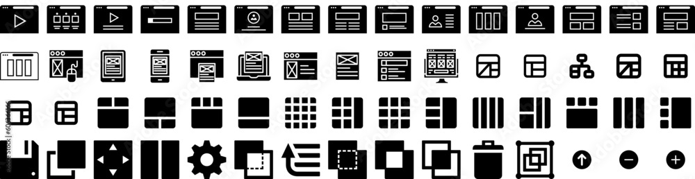 Set Of Wireframe Icons Isolated Silhouette Solid Icon With Background, Vector, Abstract, Design, Set, Wireframe, Grid Infographic Simple Vector Illustration Logo Set Of Wireframe Icons Isolated Silhouette Solid Icon With Background, Vector, Abstract, Design, Set, Wireframe, Grid Infographic Simple Vector Illustration Logo