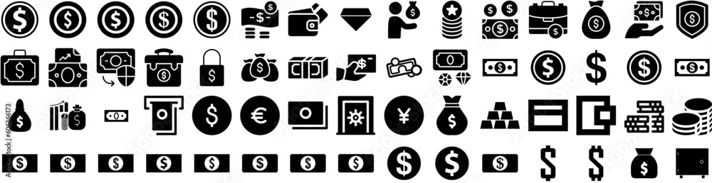Set Of Wealth Icons Isolated Silhouette Solid Icon With Financial, Background, Investment, Wealth, Coin, Money, Business Infographic Simple Vector Illustration Logo Set Of Wealth Icons Isolated Silhouette Solid Icon With Financial, Background, Investment, Wealth, Coin, Money, Business Infographic Simple Vector Illustration Logo