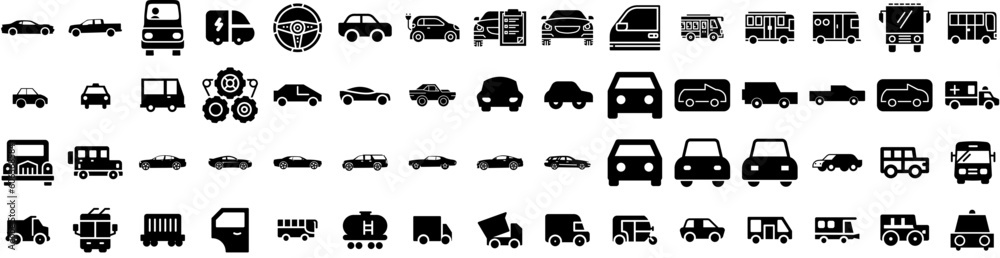 Set Of Automobile Icons Isolated Silhouette Solid Icon With Automobile, Automotive, Electric, Car, Vehicle, Technology, Auto Infographic Simple Vector Illustration Logo Set Of Automobile Icons Isolated Silhouette Solid Icon With Automobile, Automotive, Electric, Car, Vehicle, Technology, Auto Infographic Simple Vector Illustration Logo